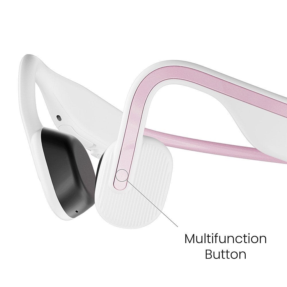 Shokz - OpenMove Bone Conduction Open Ear Lifestyle/Sport Headphones - Pink_2