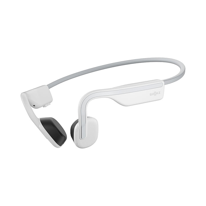 Shokz - OpenMove Bone Conduction Open Ear Lifestyle/Sport Headphones - White_0