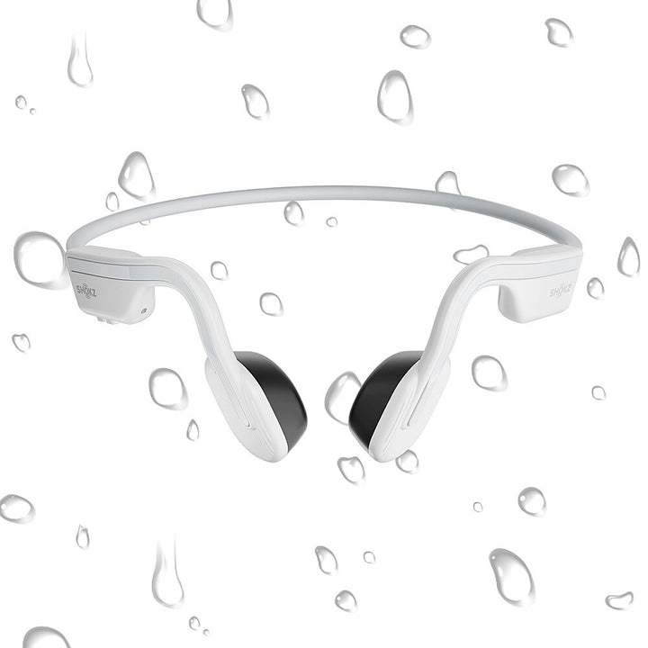 Shokz - OpenMove Bone Conduction Open Ear Lifestyle/Sport Headphones - White_1