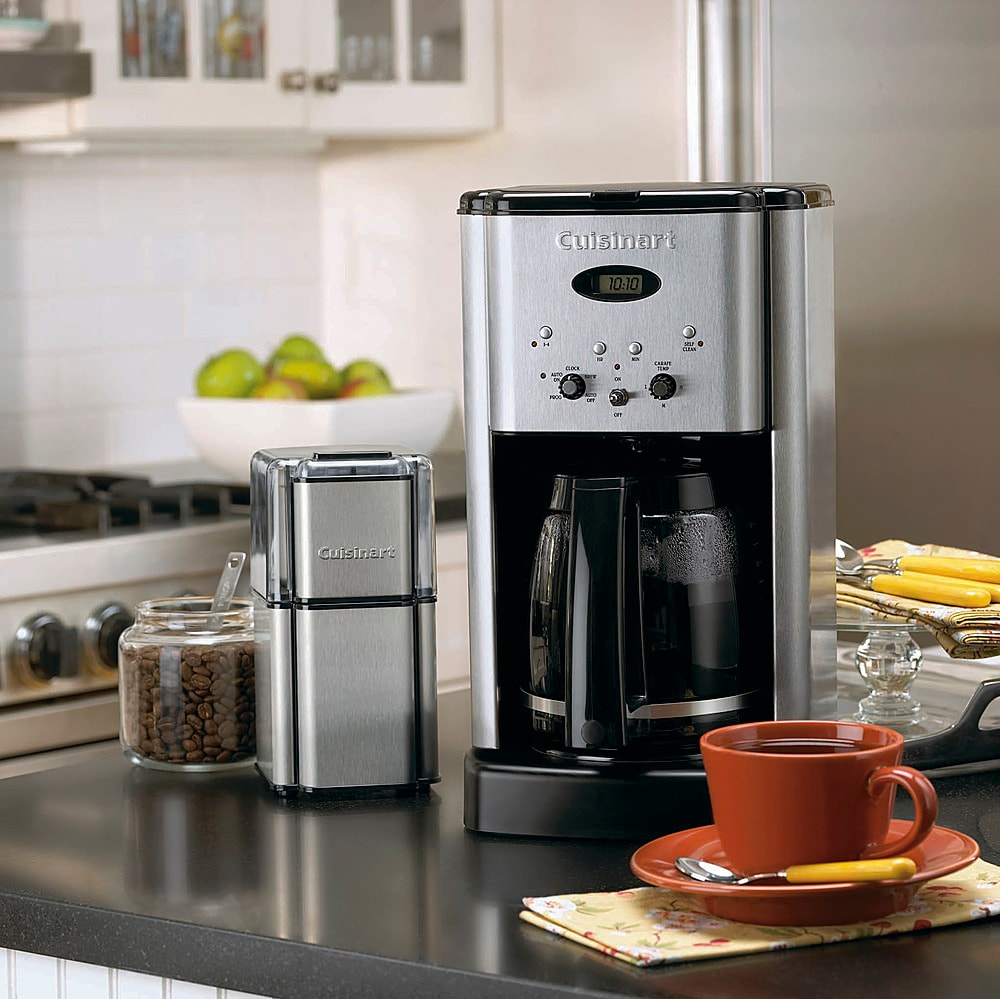 Cuisinart - Brew Central 12 Cup Programmable Coffeemaker - Stainless Steel_1