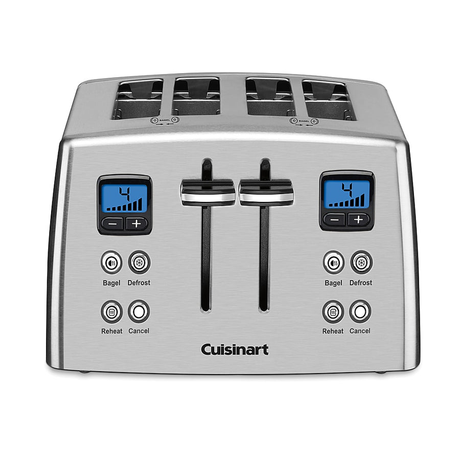 Cuisinart - Countdown 4-Slice Metal Toaster - Stainless Steel_0