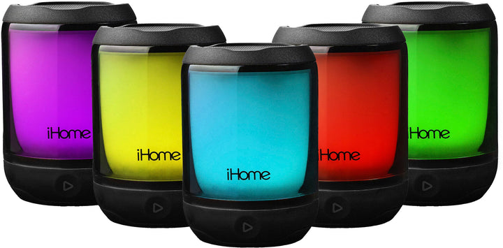 iHome - Rechargeable Waterproof Bluetooth Mini Speaker - Black_3