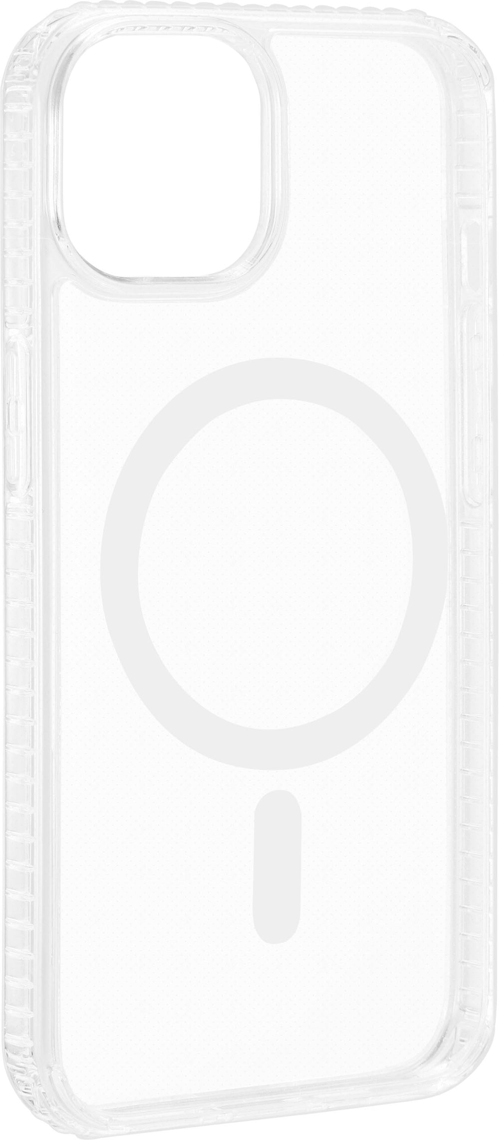 Insignia™ - Hard-Shell Case with MagSafe for iPhone 14 and iPhone 13 - Clear_1