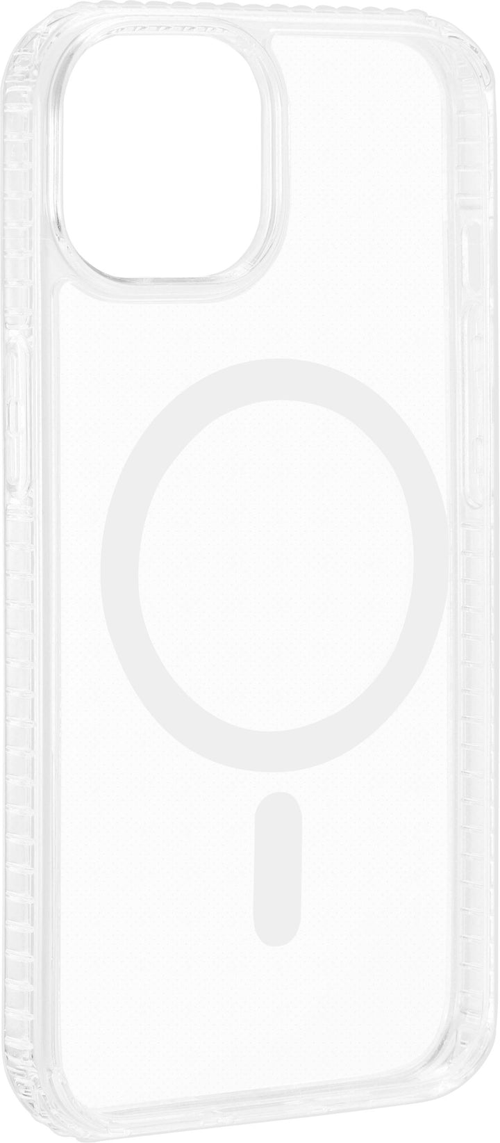 Insignia™ - Hard-Shell Case with MagSafe for iPhone 14 and iPhone 13 - Clear_1