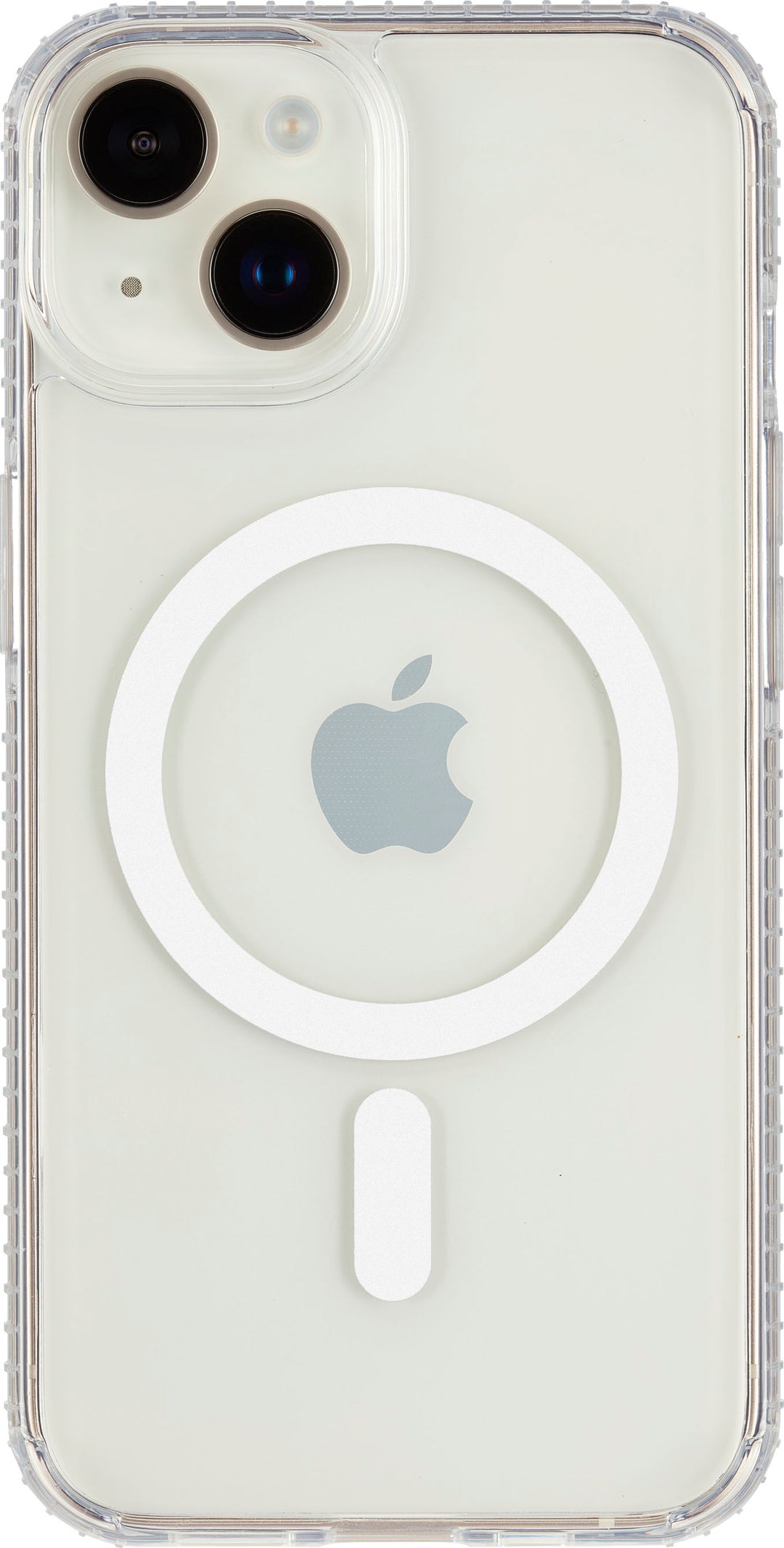 Insignia™ - Hard-Shell Case with MagSafe for iPhone 14 and iPhone 13 - Clear_4