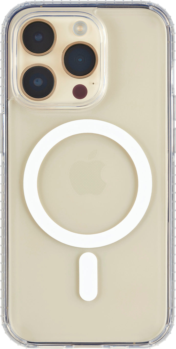 Insignia™ - Hard-Shell Case with MagSafe for iPhone 14 Pro Max - Clear_5