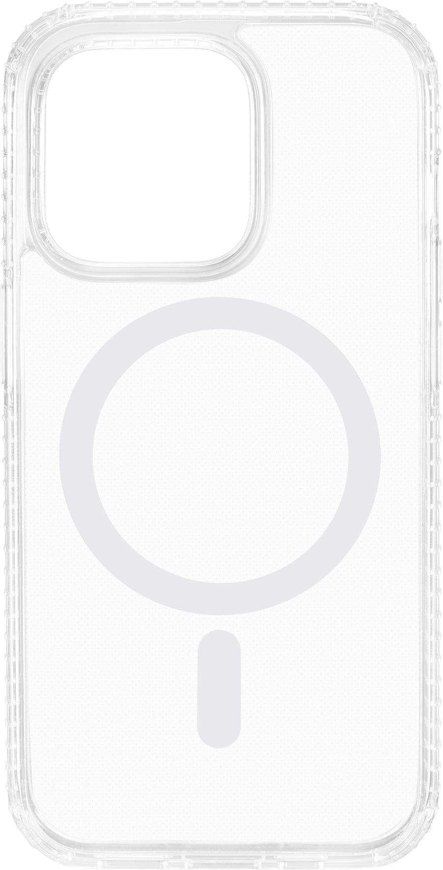 Insignia™ - Hard-Shell Case with MagSafe for iPhone 14 Pro - Clear_0