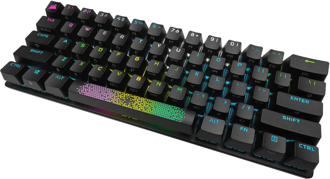 CORSAIR - K70 Pro Mini Wireless 60% RGB Mechanical Cherry MX SPEED Linear Switch Gaming Keyboard with swappable MX switches - Black_8