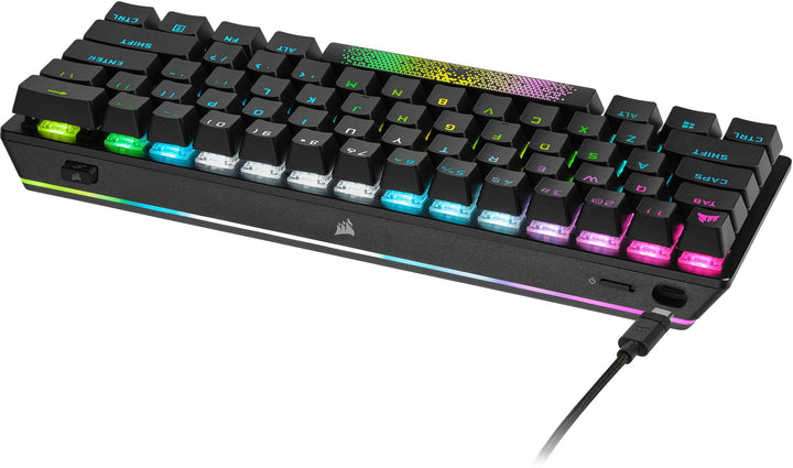 CORSAIR - K70 Pro Mini Wireless 60% RGB Mechanical Cherry MX SPEED Linear Switch Gaming Keyboard with swappable MX switches - Black_4