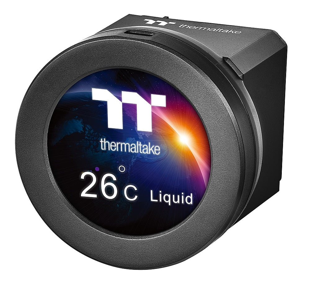 Thermaltake - TOUGHLIQUID Ultra 240 All-in-One 2.1 Inch Rotational LCD Display 240mm High Efficiency Radiator Liquid CPU Cooler_3