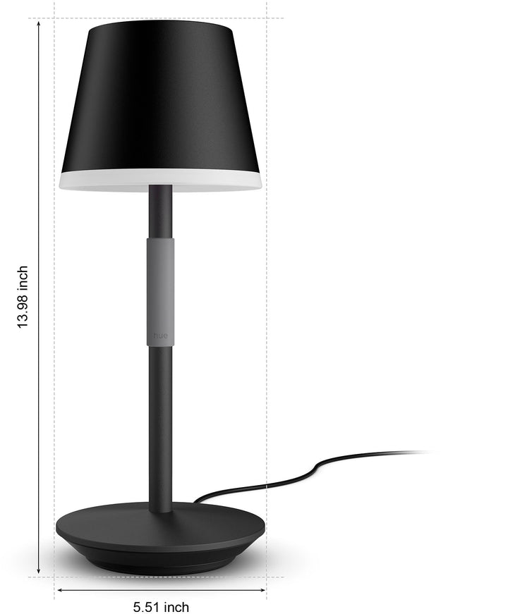 Philips - Hue Go Portable Table Lamp - Black_7
