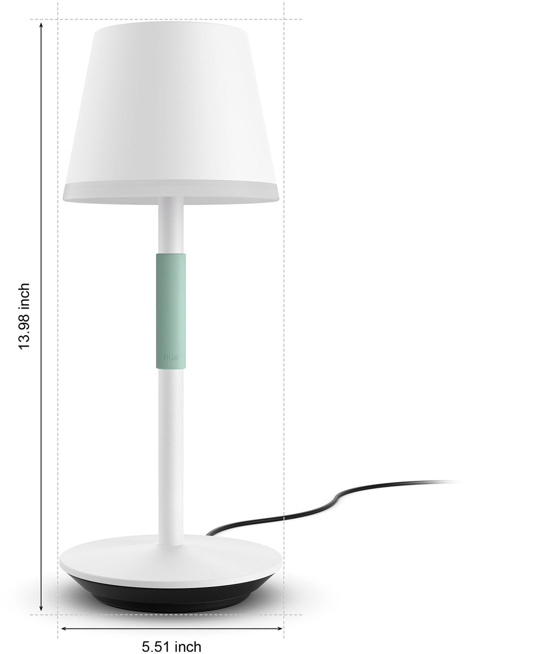 Philips - Hue Go Portable Table Lamp - White_6