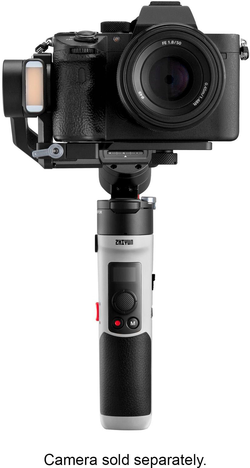 Zhiyun - Crane M2S Handheld 3-Axis Stabilizer for Camera and Smartphone - Gray_1