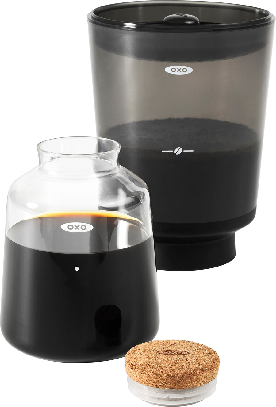 OXO - Brew Compact Cold Brew Coffee Maker - Black_0
