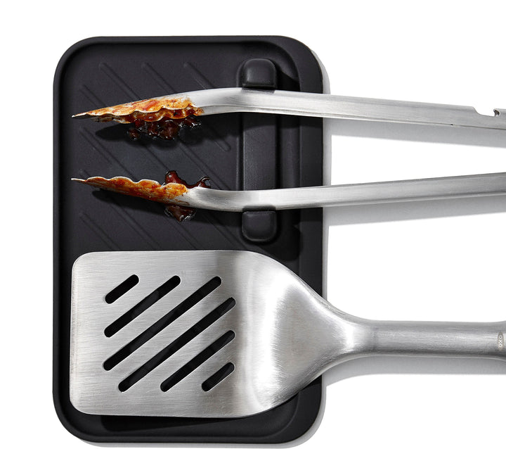 OXO - GG 3 Piece Grilling Set - Silver_6