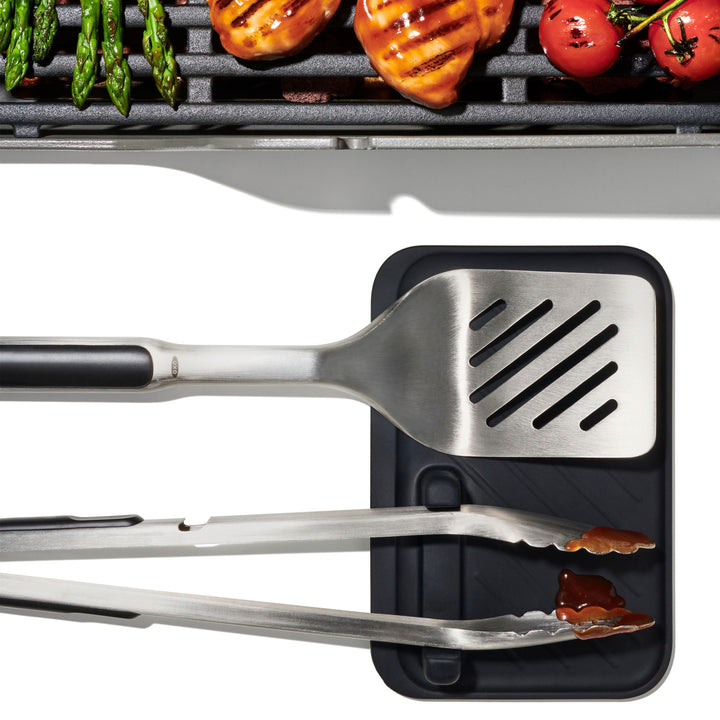 OXO - GG 3 Piece Grilling Set - Silver_4