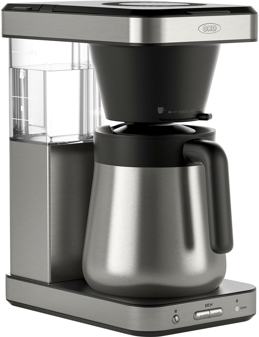 OXO - Brew 8 Cup Coffee Maker - Stainless Steel_0
