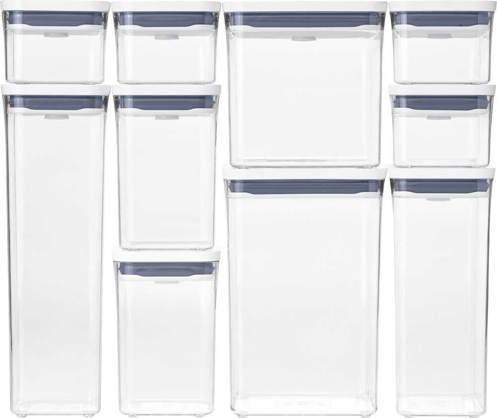 OXO - GG 10 Piece Pop Container Set - Clear_1