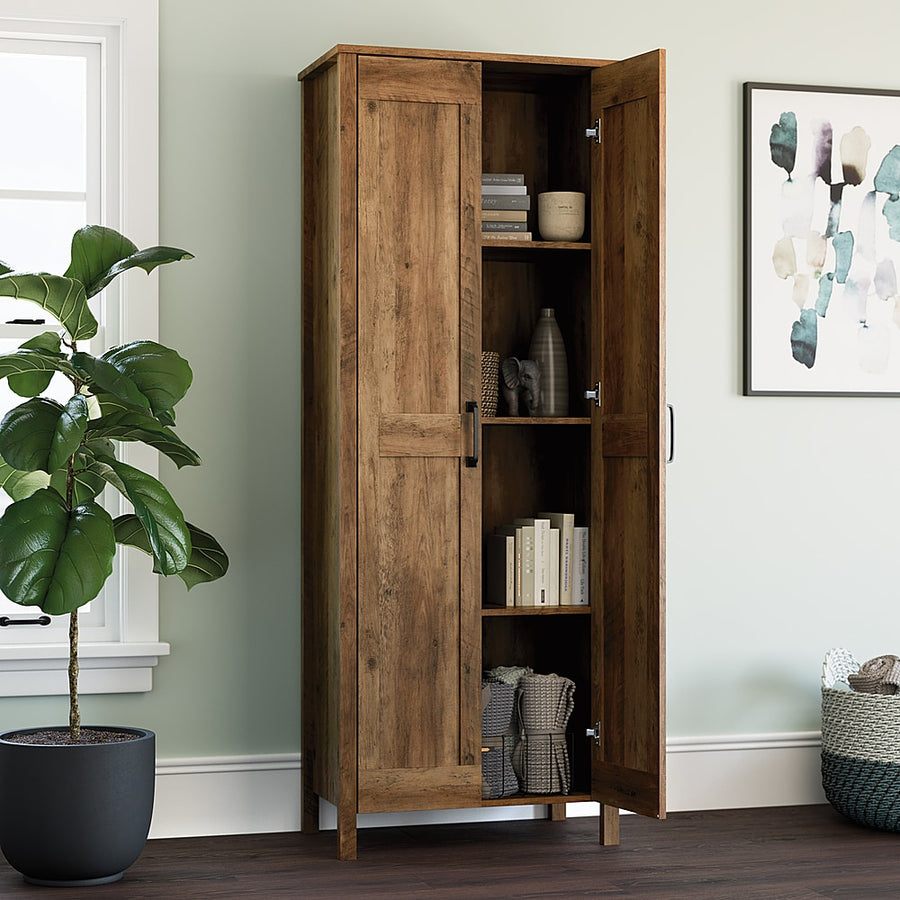 Sauder - Sliding Door Wood Storage Cabinet_0