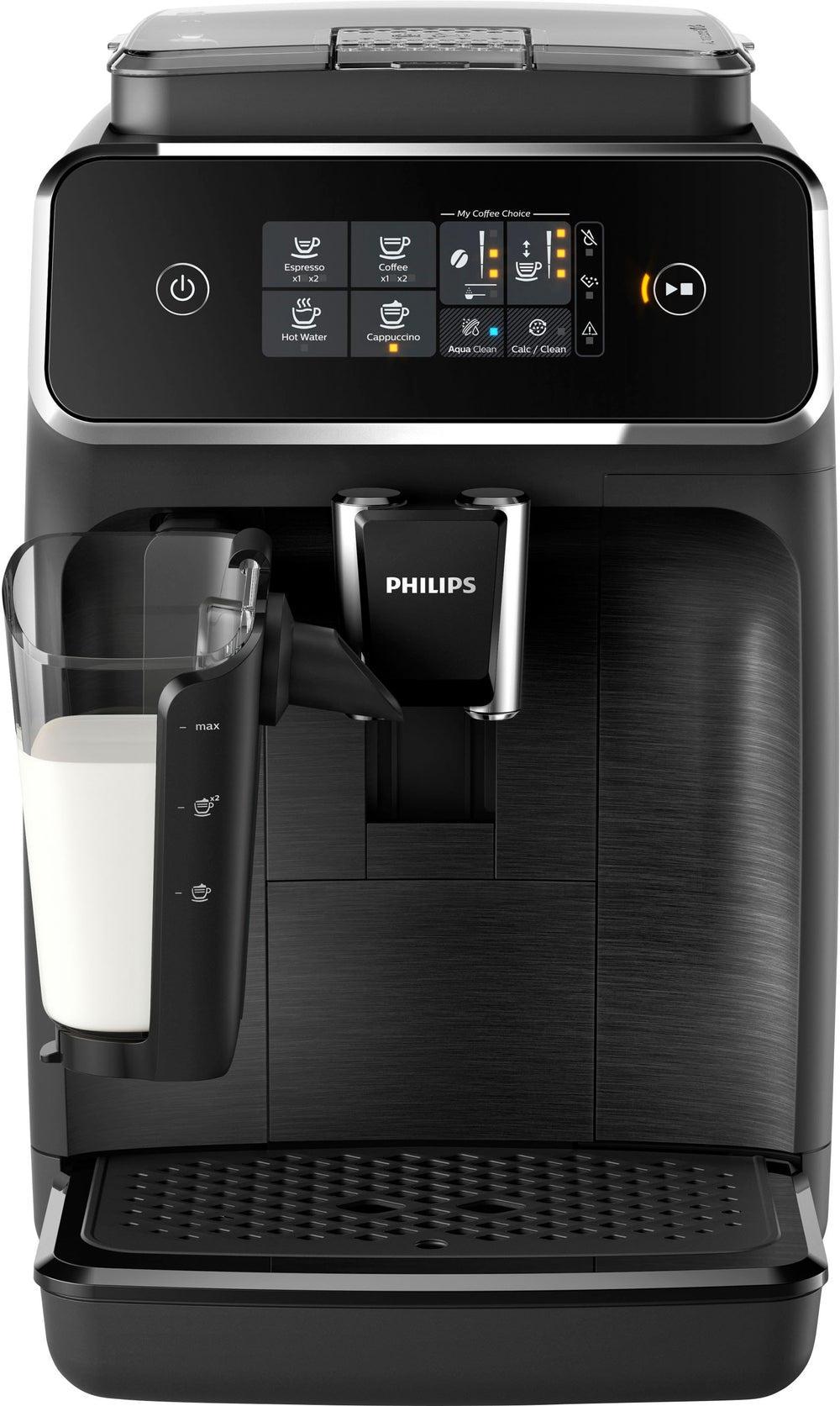 Philips 2200 Series Fully Automatic Espresso Machine with LatteGo - Black_1