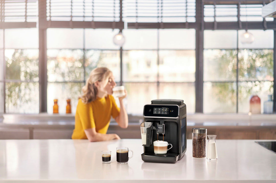 Philips 2200 Series Fully Automatic Espresso Machine with LatteGo - Black_2