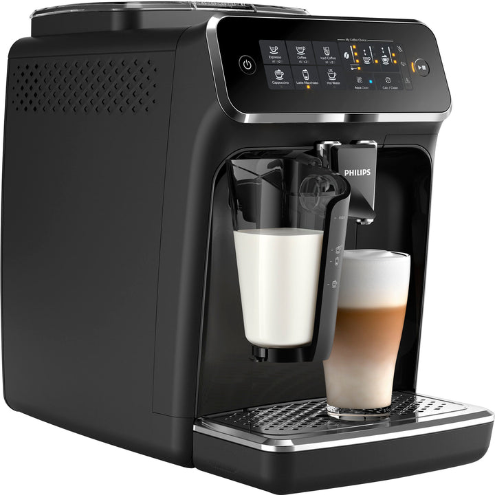Philips 3200 Series Fully Automatic Espresso Machine with LatteGo Milk Frother and Iced Coffee, 5 Coffee Varieties - Black_3