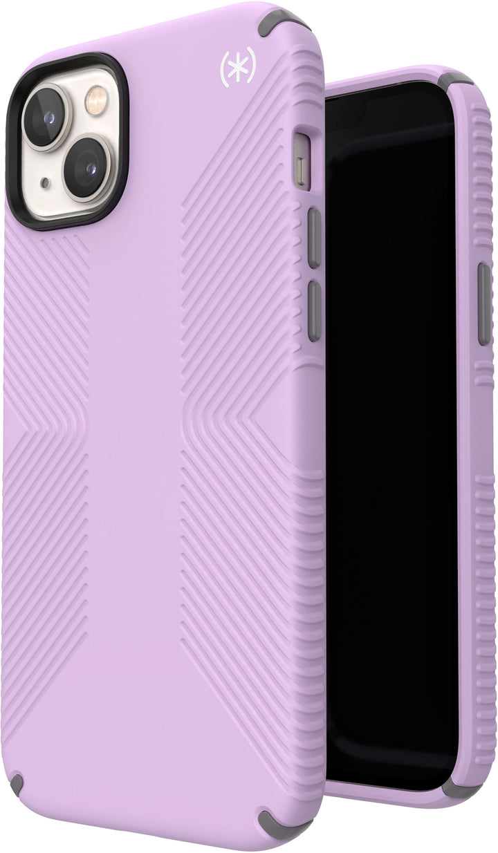 Speck - Presidio2 Grip Case with MagSafe for Apple iPhone 14 Plus - Spring Purple_5