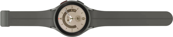 Samsung - Galaxy Watch5 Pro Titanium Smartwatch 45mm BT - Gray_3