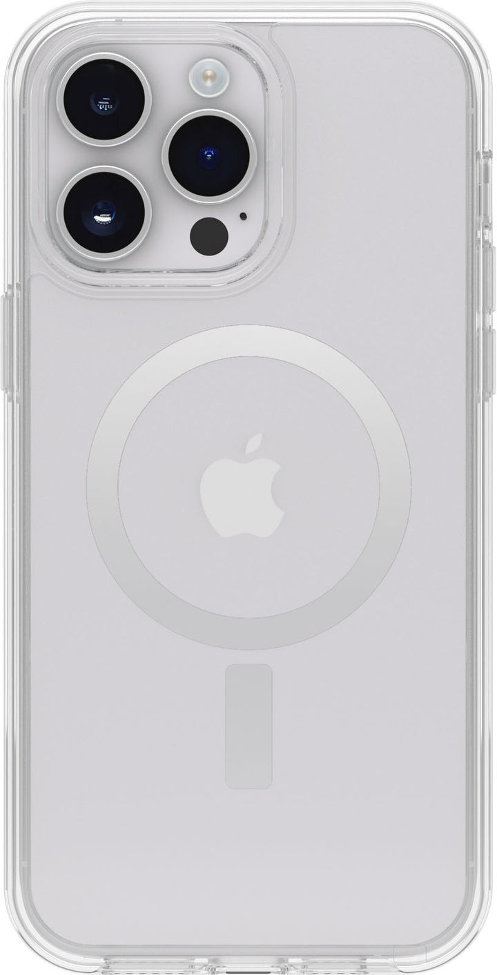 OtterBox - Symmetry Series+ for MagSafe Hard Shell for Apple iPhone 14 Pro Max - Clear_0