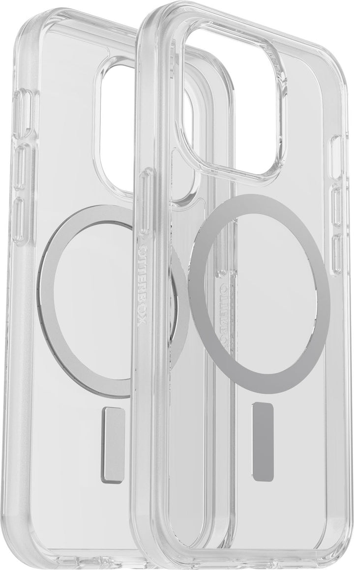 OtterBox - Symmetry Series+ for MagSafe Hard Shell for Apple iPhone 14 Pro - Clear_2