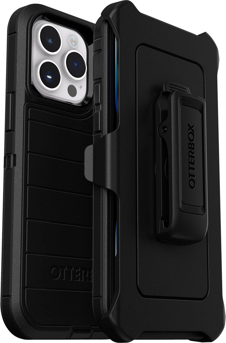 OtterBox - Defender Series Pro Hard Shell for Apple iPhone 14 Pro Max - Black_3