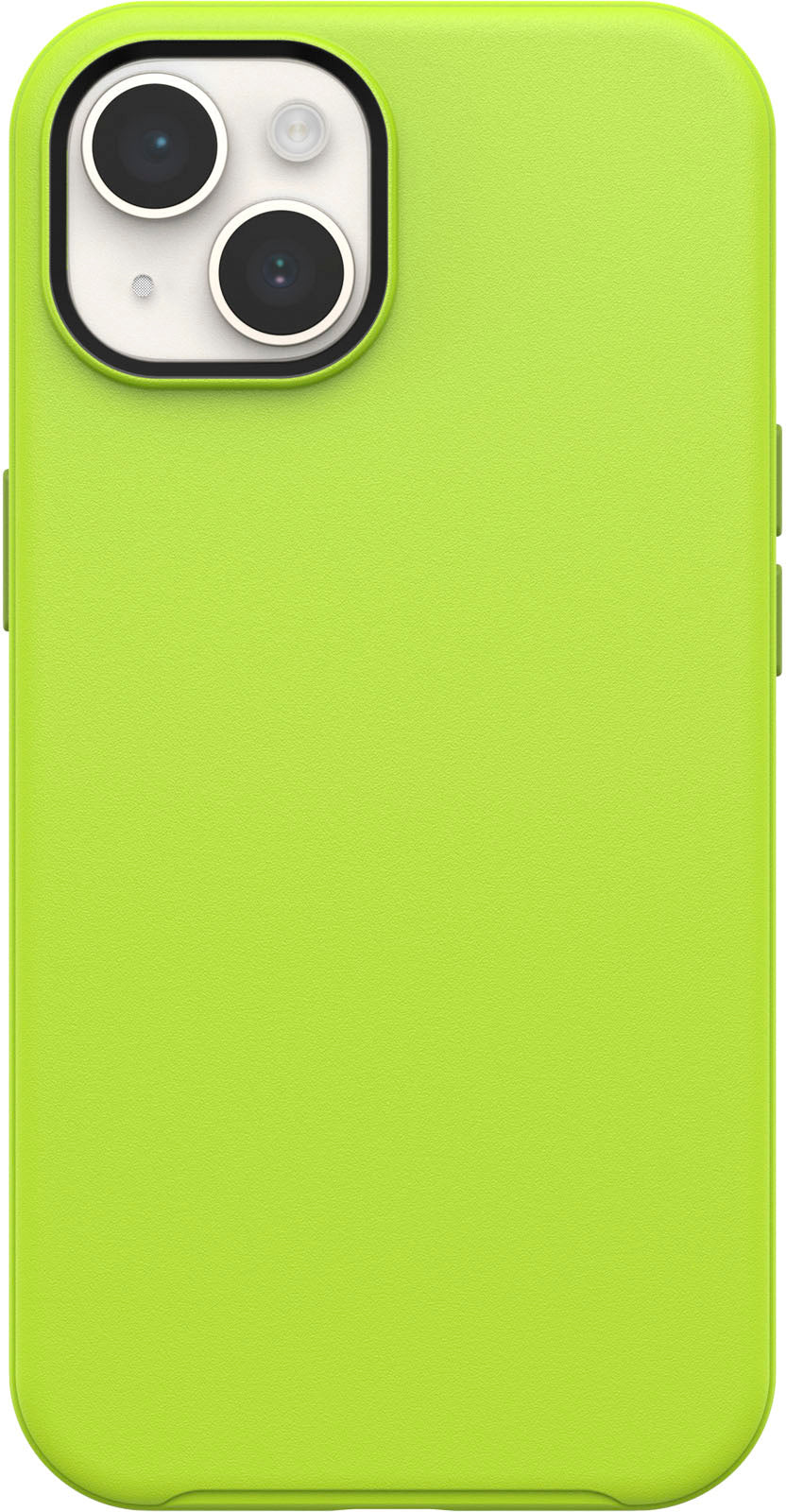 OtterBox - Symmetry Series+ for MagSafe Hard Shell for Apple iPhone 14 and Apple iPhone 13 - Lime All Yours_0