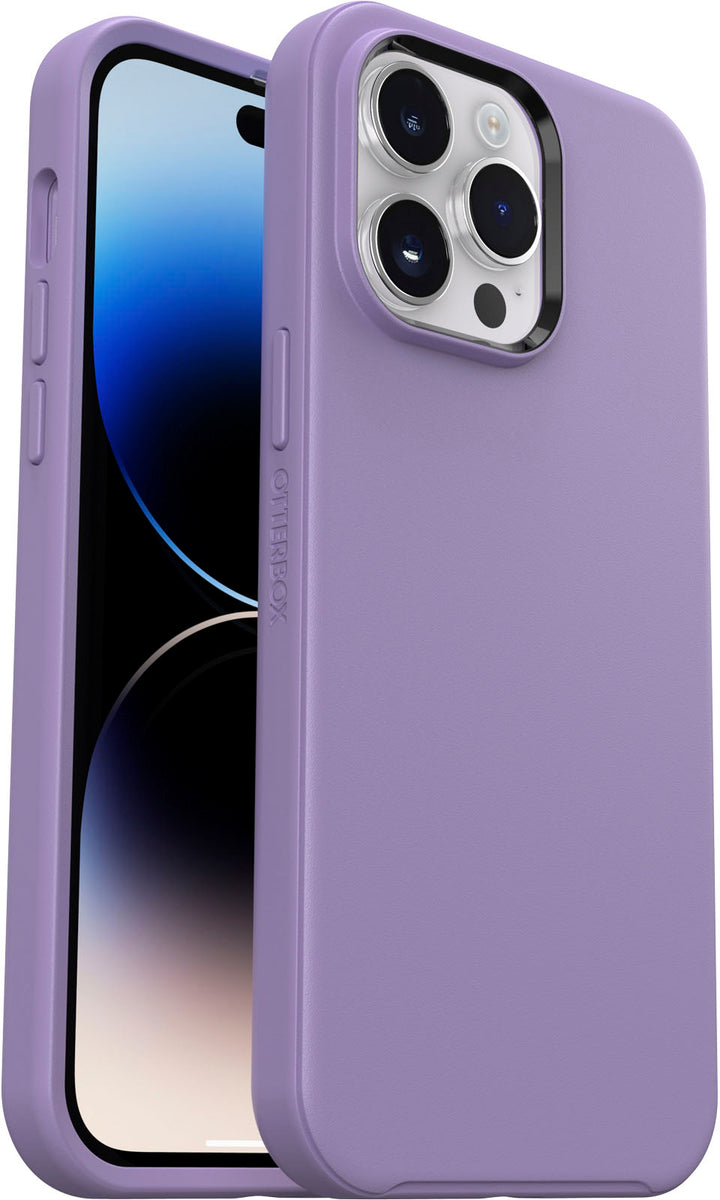 OtterBox - Symmetry Series+ for MagSafe Hard Shell for Apple iPhone 14 Pro Max - You Lilac It_2