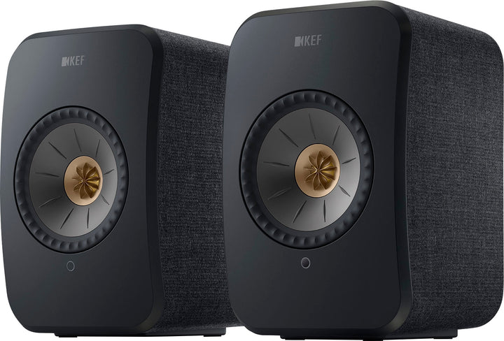 KEF - LSXII Wireless Bookshelf Speakers Pair - Black_2