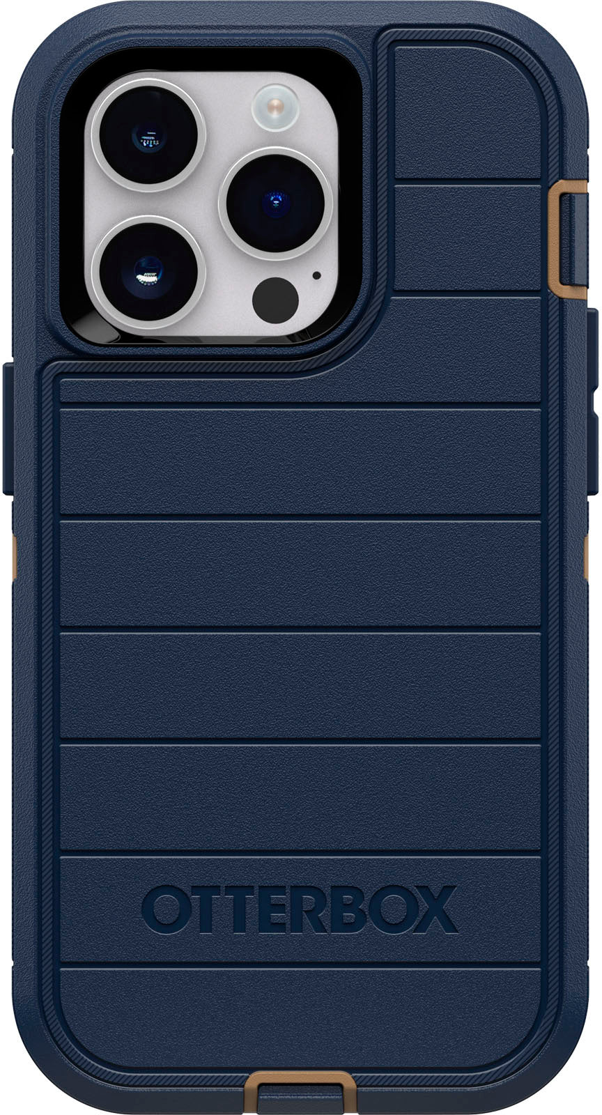 OtterBox - Defender Series Pro Hard Shell for Apple iPhone 14 Pro - Blue Suede Shoes_0