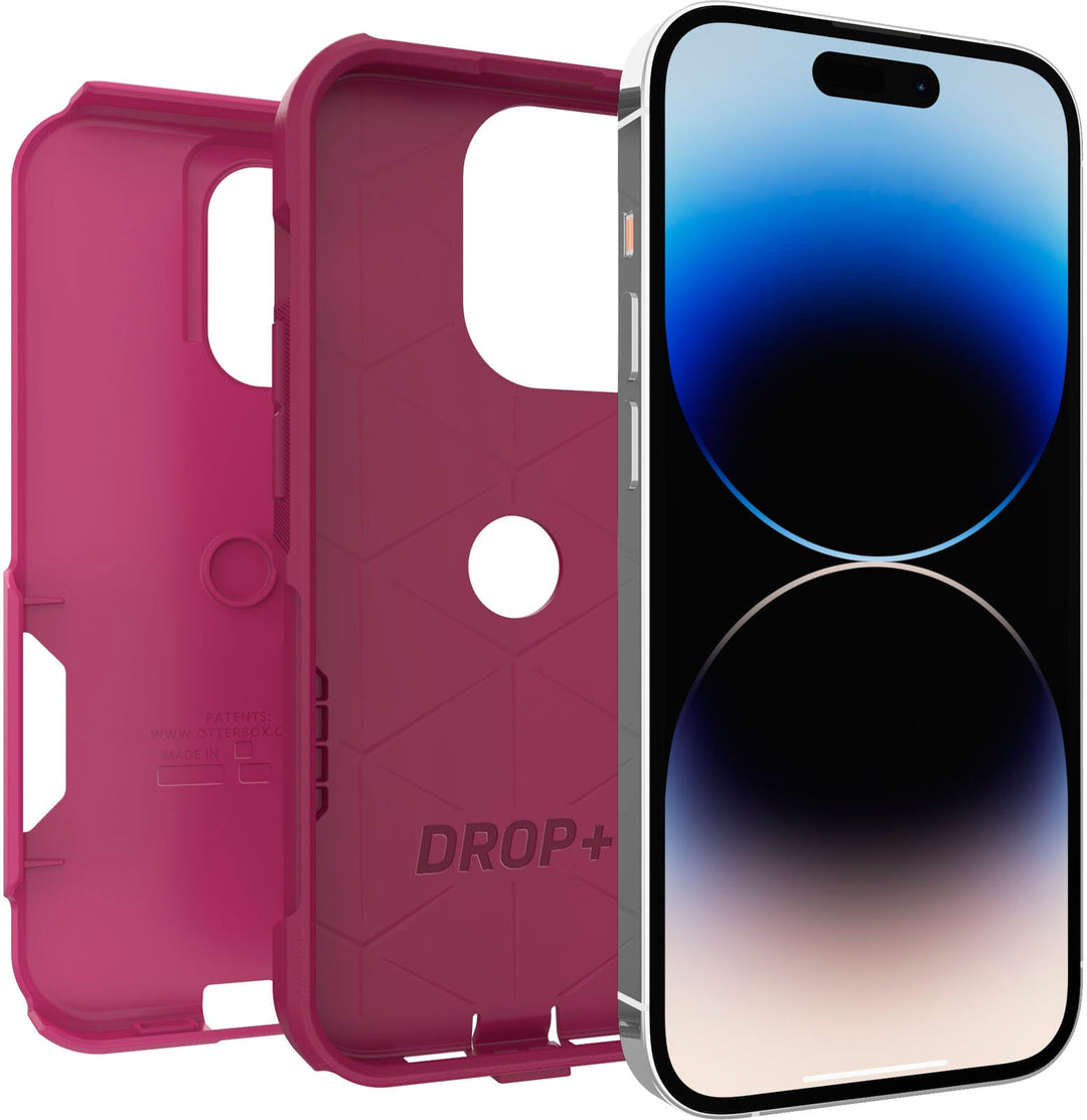 OtterBox - Commuter Series Hard Shell for Apple iPhone 14 Pro - Into the Fuchsia_1