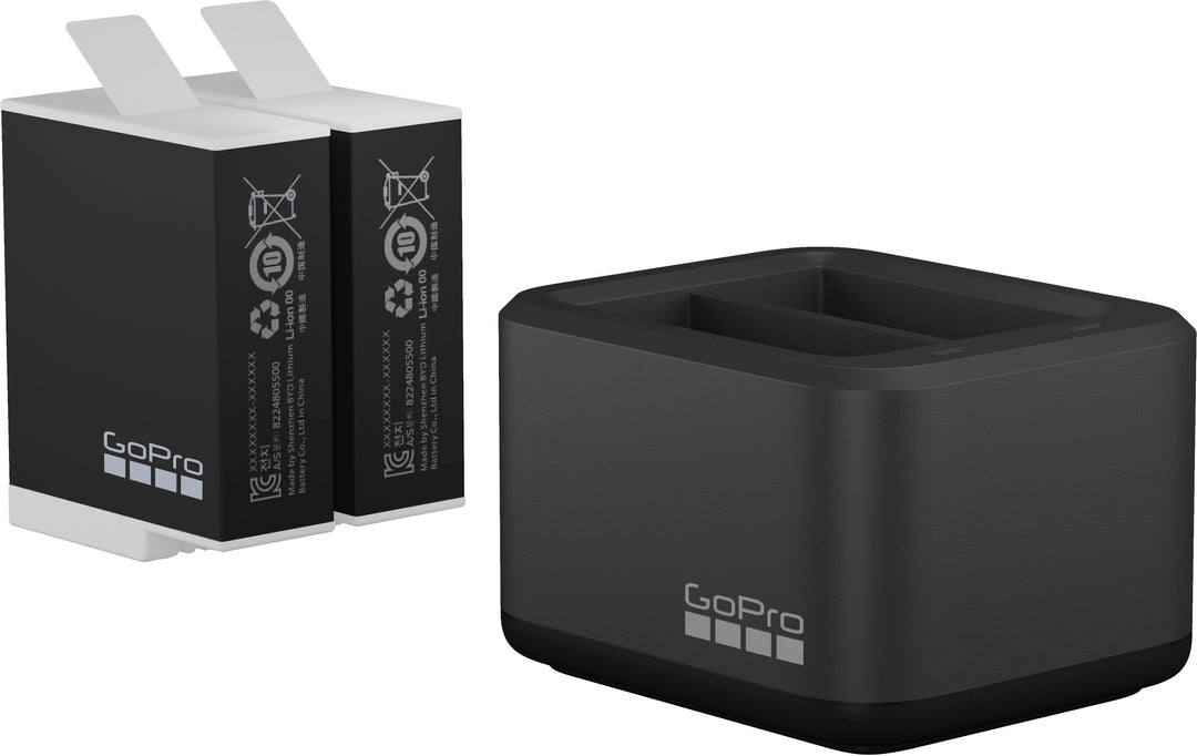 Dual Charger for GoPro HERO9 Black and HERO10 Black Batteries - Black_2