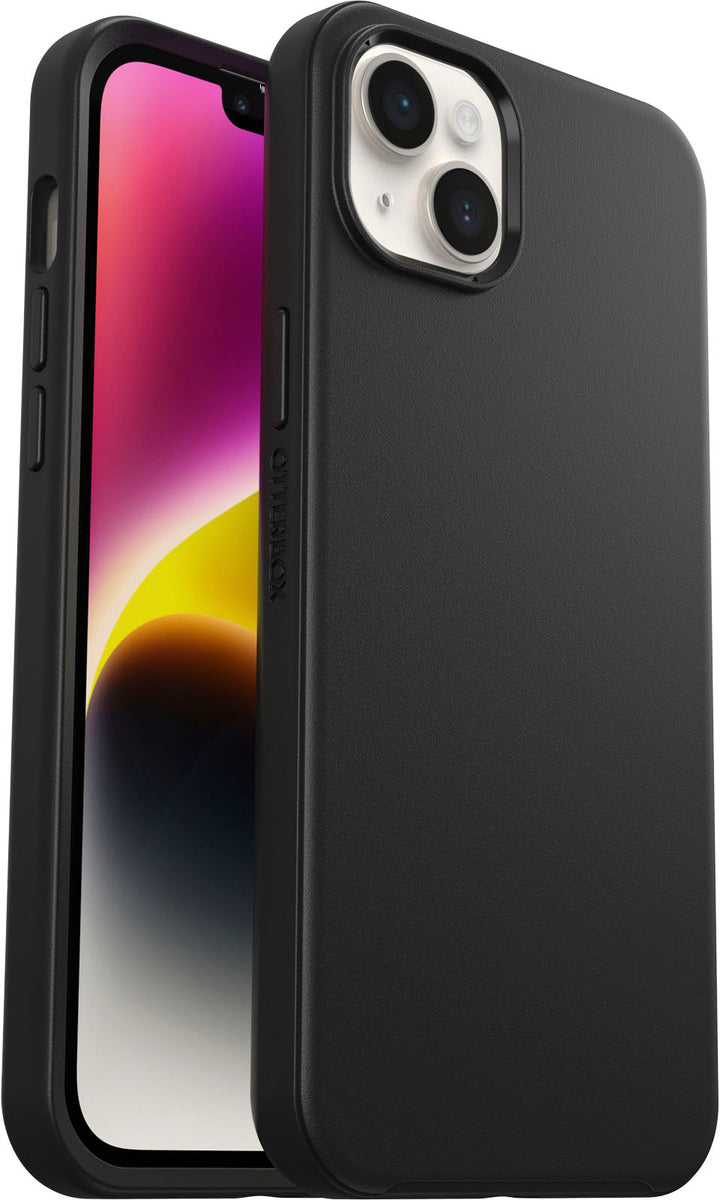 OtterBox - Symmetry Series+ for MagSafe Hard Shell for Apple iPhone 14 Plus - Black_2