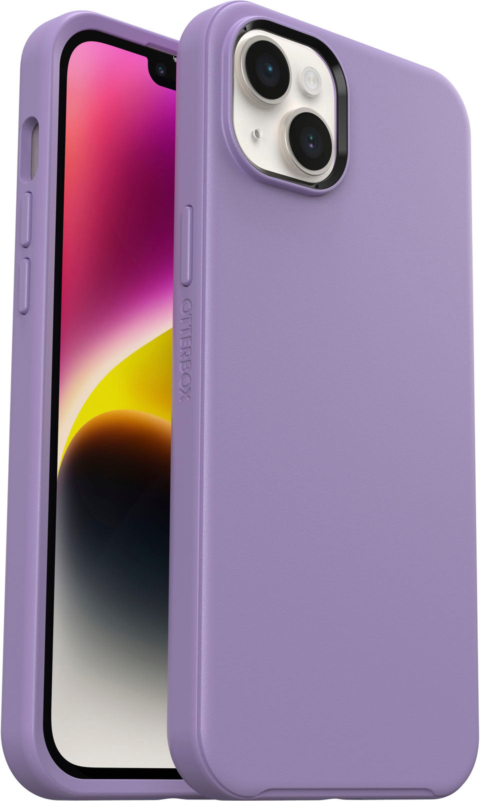 OtterBox - Symmetry Series+ for MagSafe Hard Shell for Apple iPhone 14 Plus - You Lilac It_2