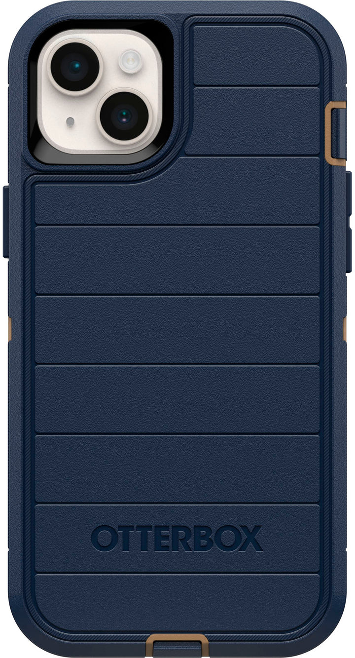 OtterBox - Defender Series Pro Hard Shell for Apple iPhone 14 Plus - Blue Suede Shoes_0