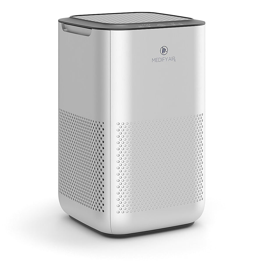 Medify Air - Medify MA-15 Air Purifier with H13 True HEPA Filter | 330 sq ft Coverage | 99.9% Removal to 0.1 Microns | Silver, 1-Pack - Silver_0