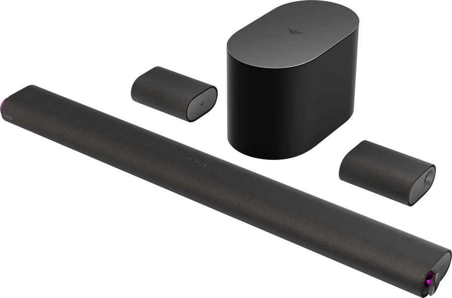 VIZIO - M-Series Elevate 5.1.2 Immersive Sound Bar with Dolby Atmos, DTS:X and Wireless Subwoofer - Black_0