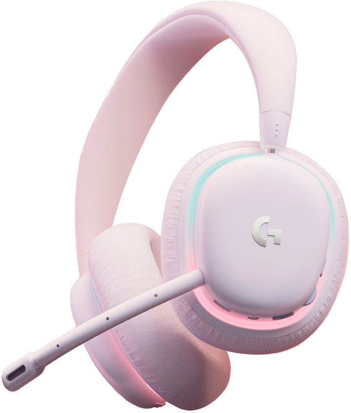 Logitech - G735 Aurora Collection Wireless Gaming Headset for PC/Mac and Mobile Devices with RGB Lighting - White Mist_3