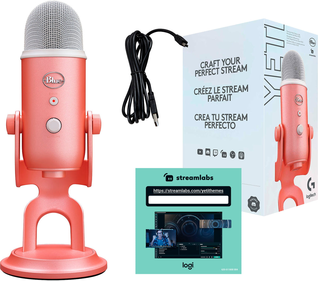 Logitech - Blue Yeti Professional Multi-Pattern USB Condenser Gaming Microphone with Exclusive Streamlabs Themes_2