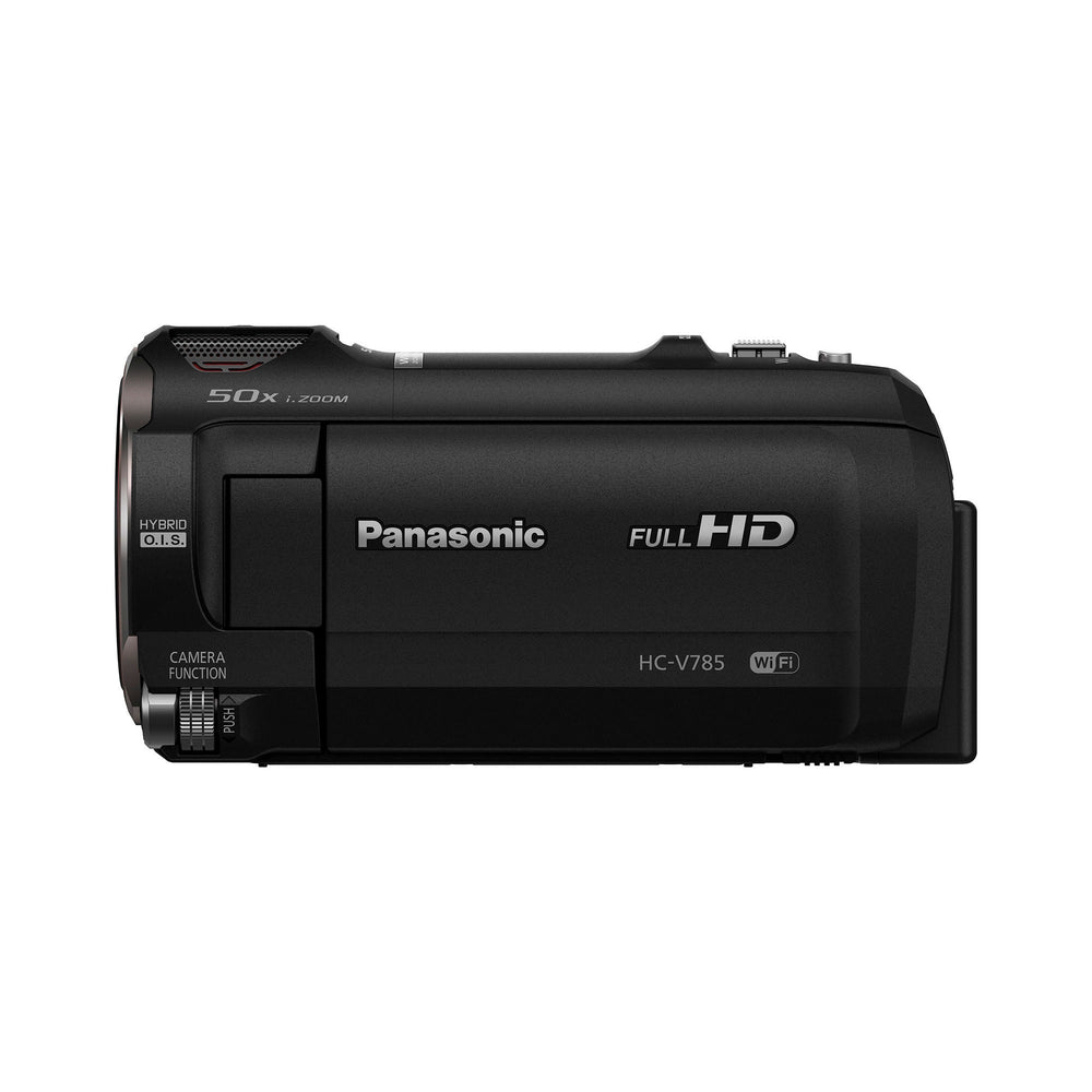 Panasonic - HC-V785K Full HD Video Camera Camcorder with 20X Optical Zoom - Black_1