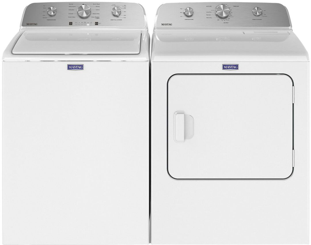 Maytag - 7.0 Cu. Ft. Electric Dryer with Wrinkle Prevent - White_5