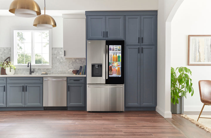 LG - 25.5 Cu. Ft. French Door Counter-Depth Smart Refrigerator with InstaView - Stainless steel_20