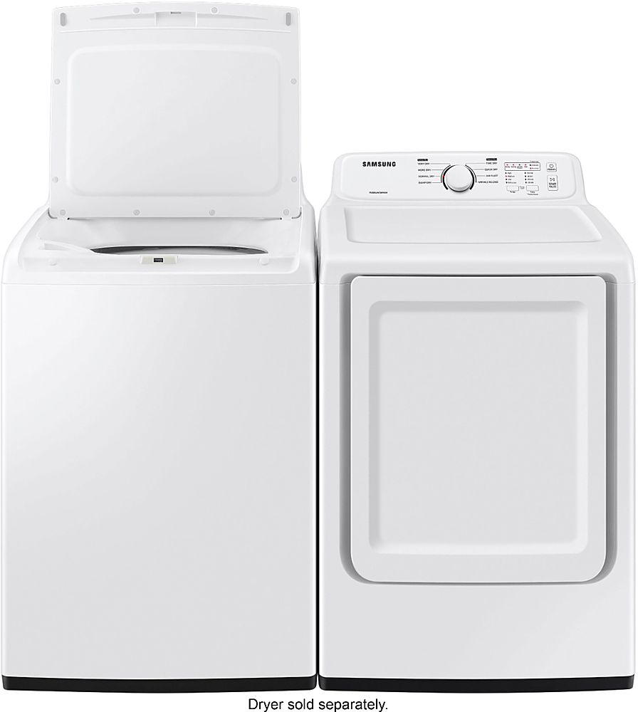 Samsung - OBX 4.0 cu. ft. High-Efficiency Top Load Washer with ActiveWave Agitator and Soft-Close Lid - White_1