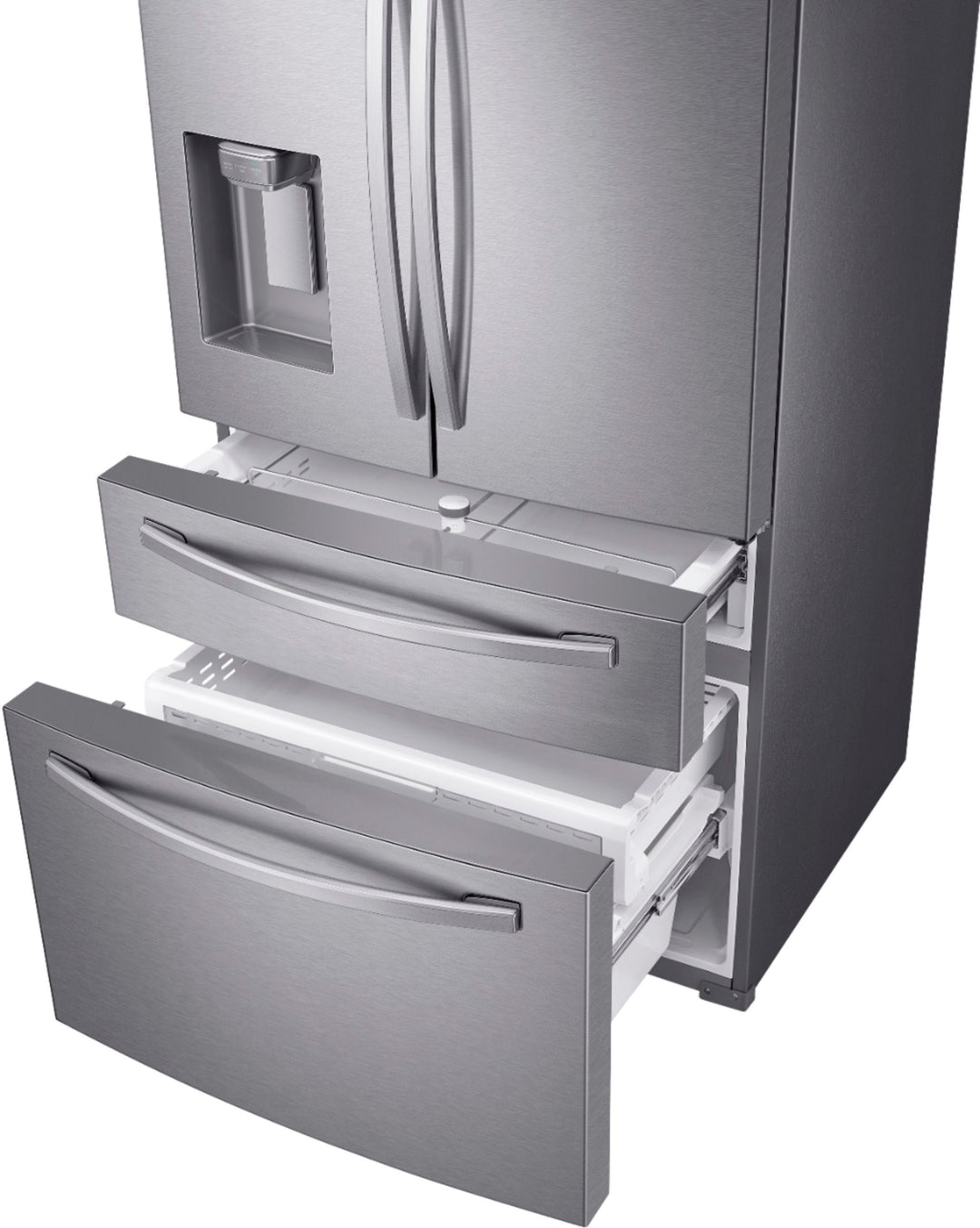 Samsung - OBX 22.6 cu. ft. 4-Door French Door Counter Depth Refrigerator with FlexZone Drawer - Stainless Steel_12