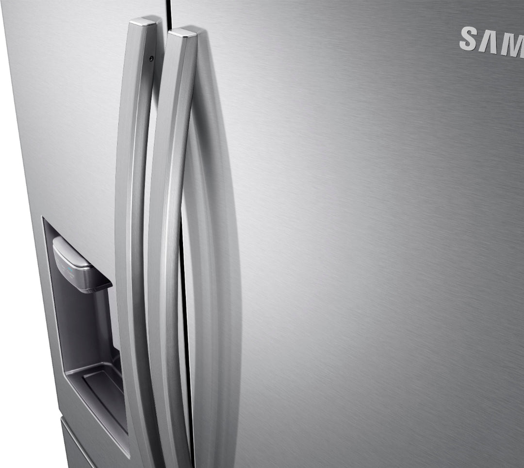 Samsung - OBX 22.6 cu. ft. 4-Door French Door Counter Depth Refrigerator with FlexZone Drawer - Stainless Steel_10